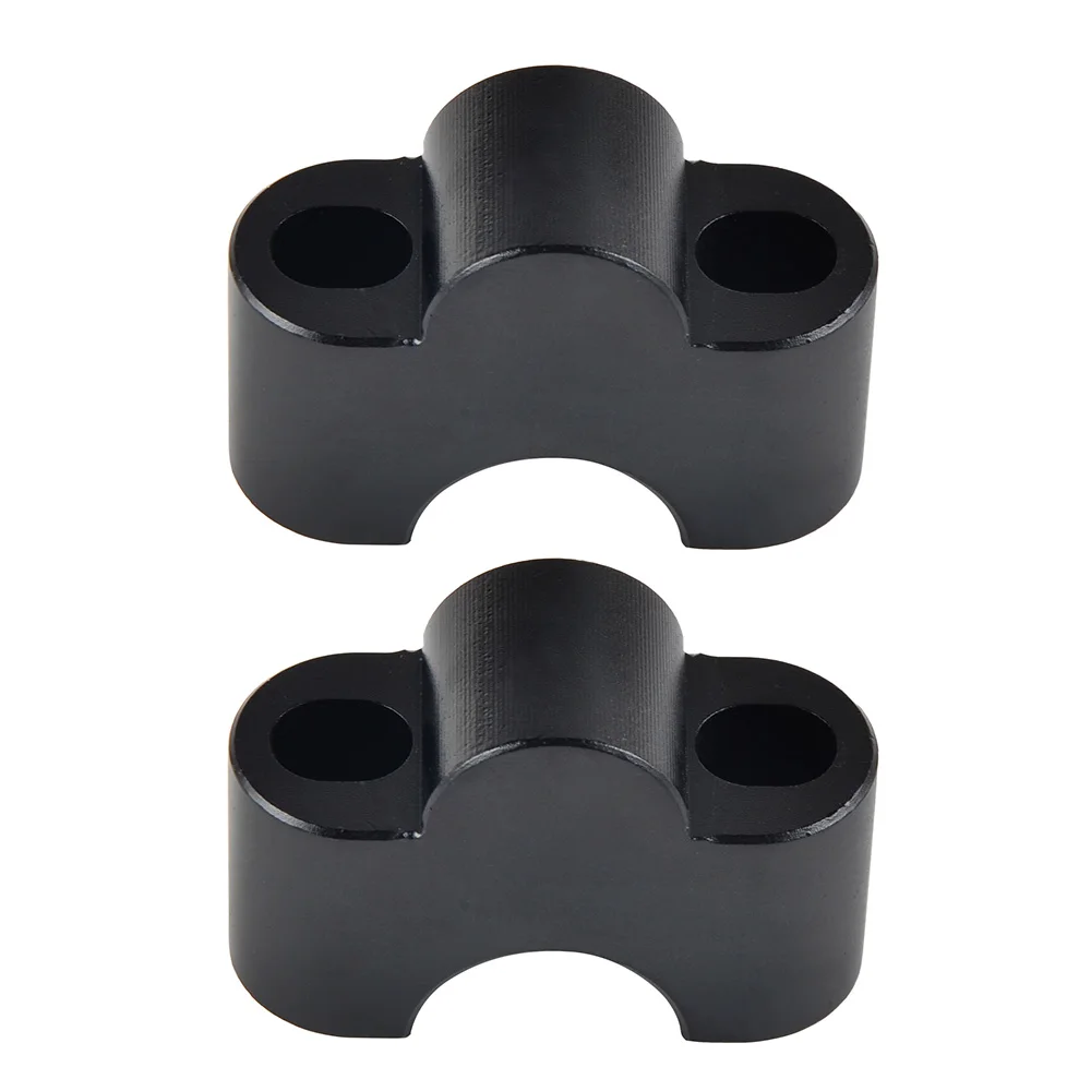 H2CNC Handlebar Risers Clamp Mounts Extend Handle Bar Lifter Adapters Bracket Kit 25MM UP For Yamaha MT07 MT-07 FZ07 2014-2017