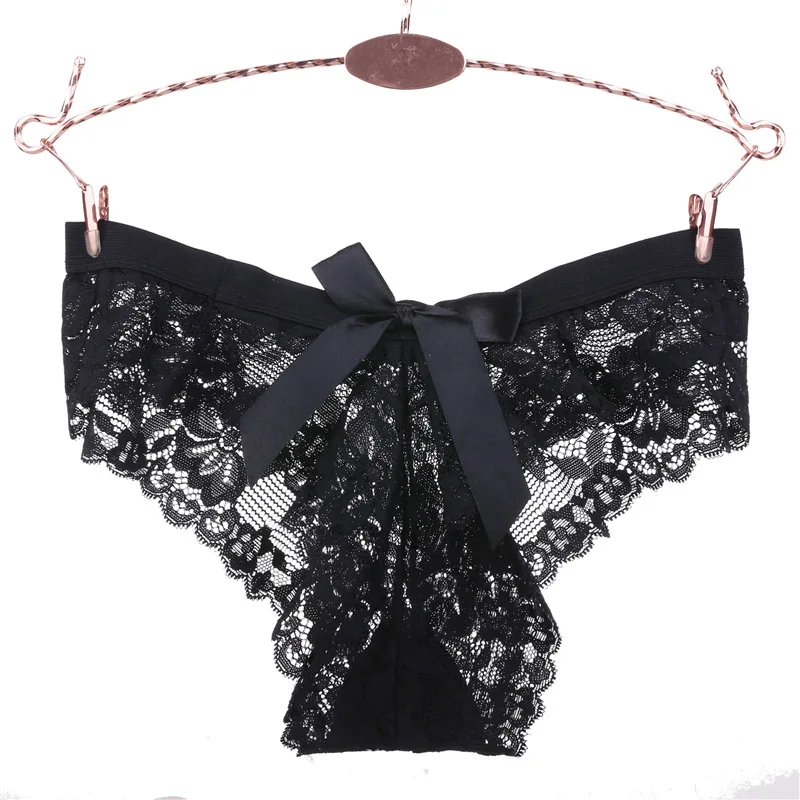 Черное летнее бесшовное Ультра тонкое нижнее белье G String Стринги женский пояс