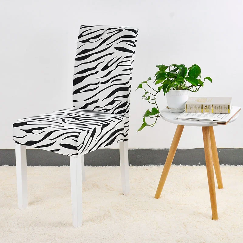 Zebra chair cover