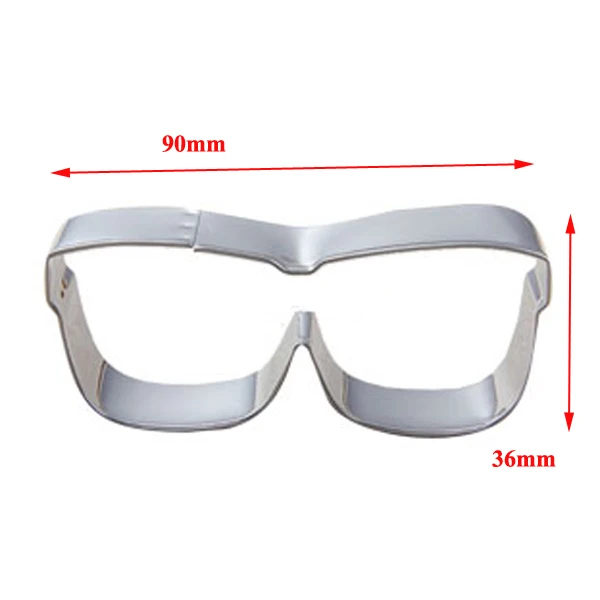3pcs Tie Glasses Moustache Cookie Cutter Fondant Baking Mold