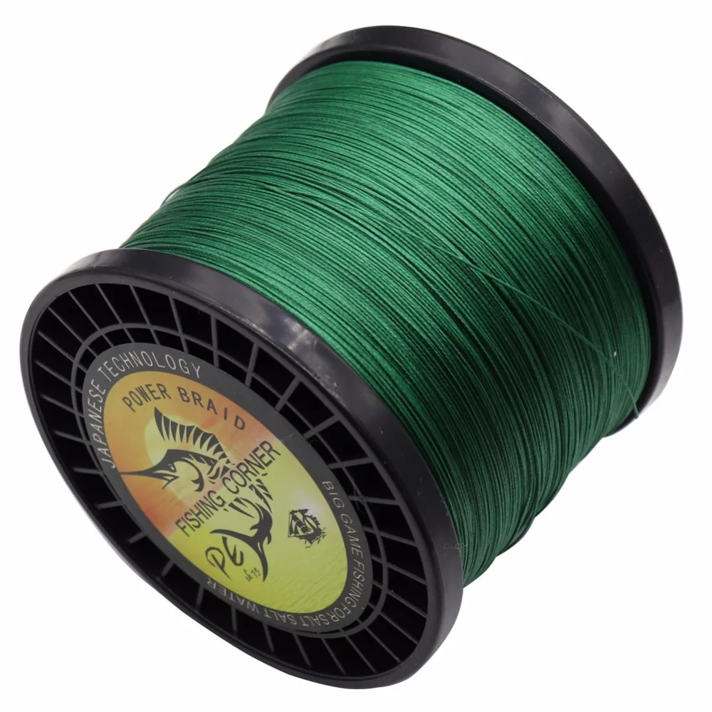 Linha de Pesca Cabo de Pesca Trançada Fios Super Power Japão Multifilament pe Linha Extrema 8 1000m 7 Linha de pesca trançada 8 fios 1000m