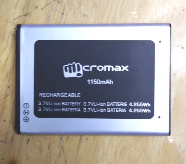 

1pcs 100% high quality Micromax 1150mAh Mobile Phone Replacement Battery Freeshipping+Tracking Code