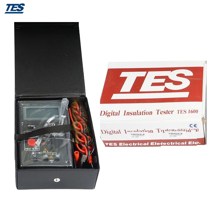 

TES-1600 Portable Auto-Zero Adjustment Insulation Tester