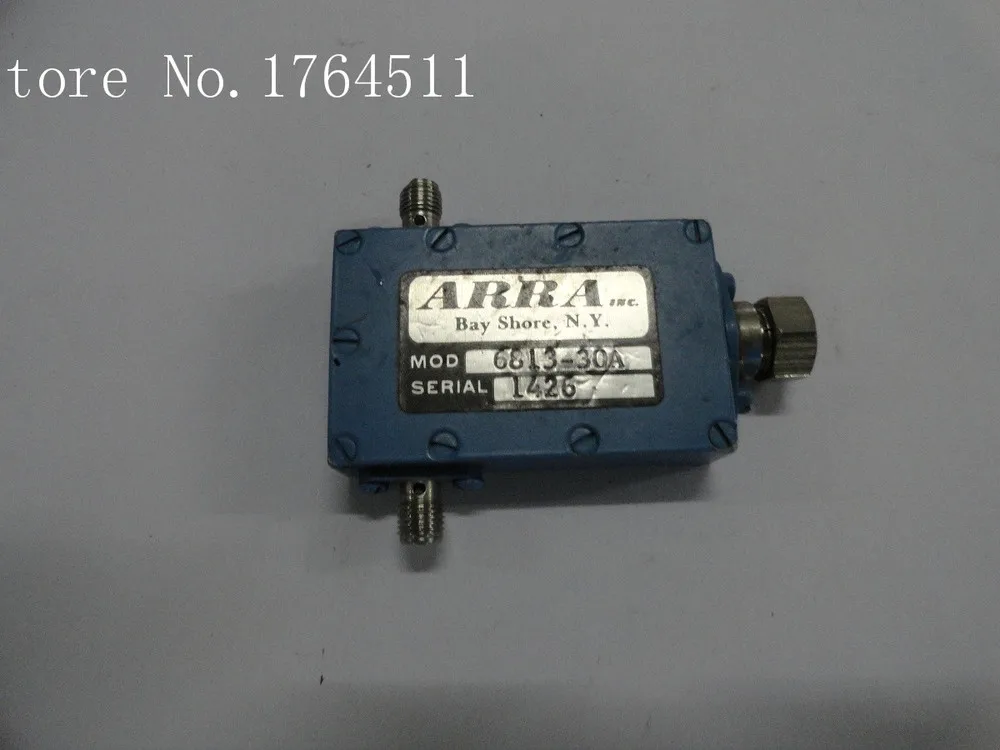 

[BELLA] Adjustable variable attenuator ARRA 6813-30A 30dB 7.9-8.4GHz extension