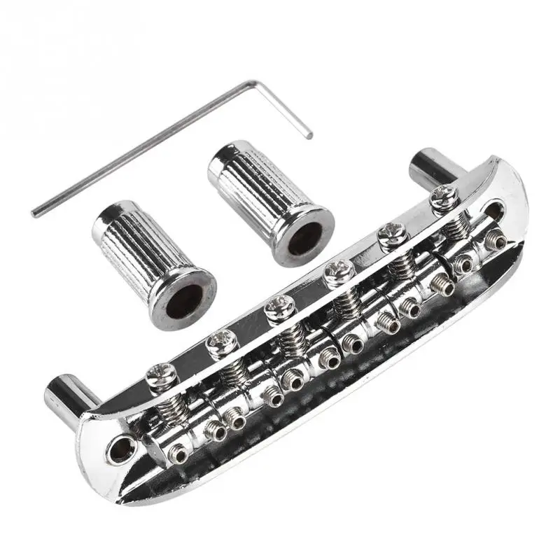 Professional 6 String Guitar Metal Saddle Bridge Guitars Stringed