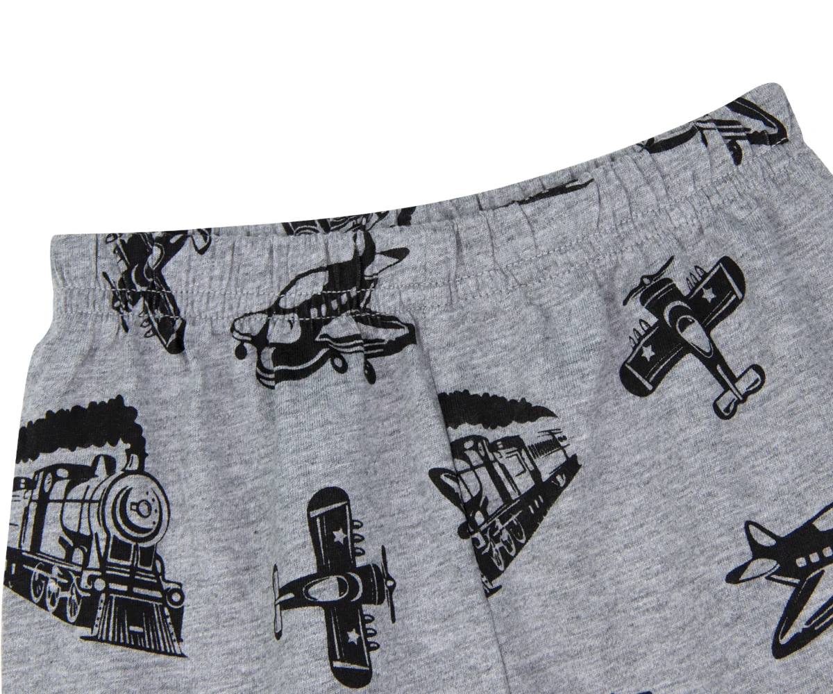 Детская ночная рубашка с рисунком поезда для мальчиков, комплект хлопковой пижамы для малышей комплект из 2 предметов, детский топ с изображением железной дороги+ штаны, одежда для сна, летняя одежда для детей возрастом от 2 до 7 лет