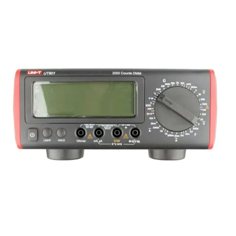 

UNI-T UT801 LCD Bench Type Digital multimeters 1000V 10A Volt Amp Ohm Capacitance Hz Tester High-Accuracy