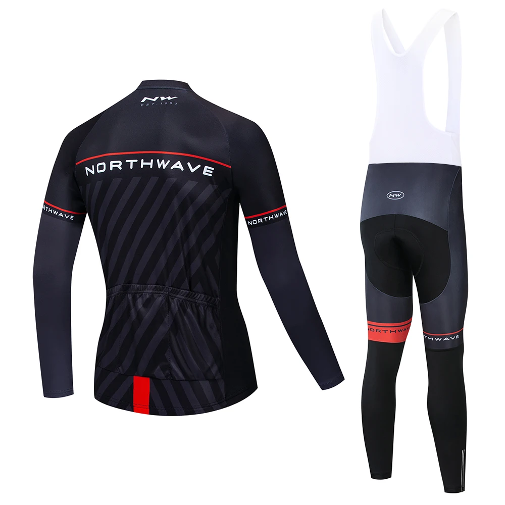 NW 2019 Northwave الموالية فريق الرجال الدراجات جيرسي Hombre روبا Ciclismo الربيع/الخريف طويلة الأكمام الدراجات مجموعة MTB الدراجة الملابس
