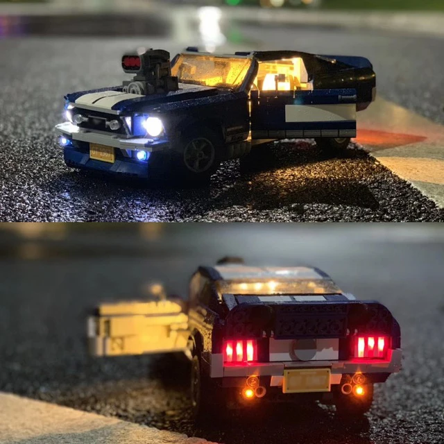 LP 21047 создатели эксперт Ford Mustang совместимый комплект Lelying 10265 строительные блоки