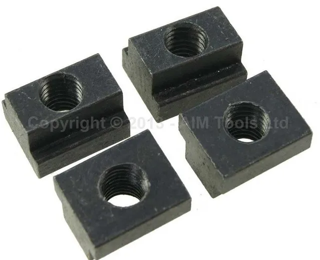 

4PCS TEE Nuts Machine Milling Working Table Fixing T Bolts 8mm
