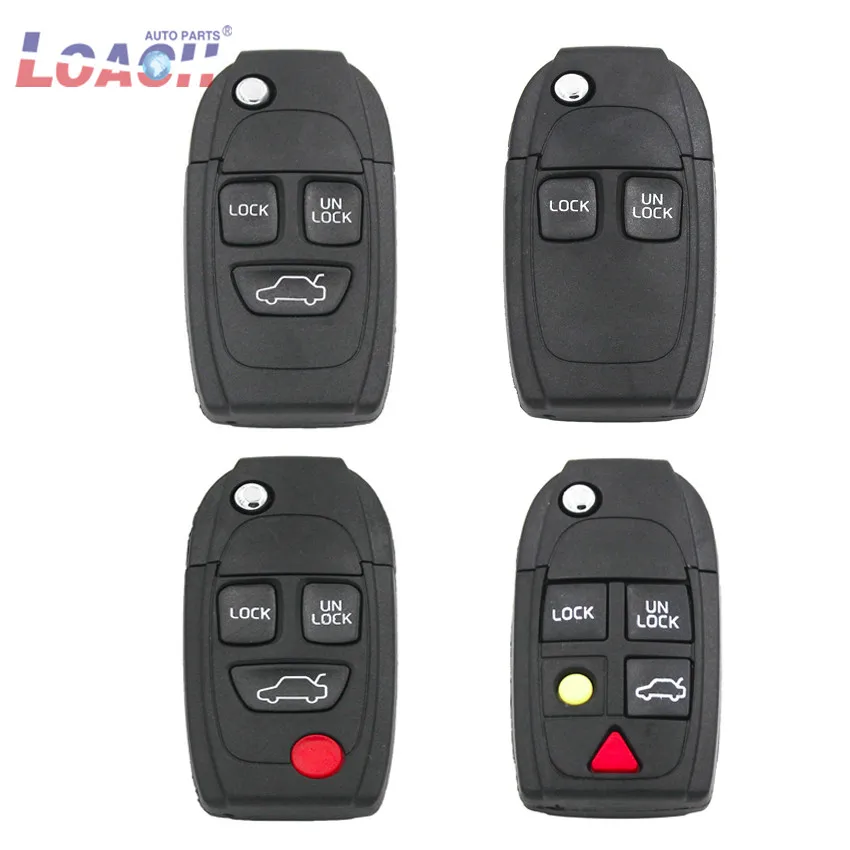 

Folding Flip Remote Key Shell Case Fob For VOLVO V70 S60 S70 S80 S90