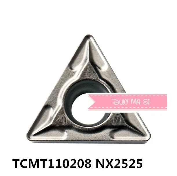 Tcmt110202 NX2525/tcmt110204 NX2525/tcmt110208 NX2525, карбдная вставка для поворотный инструмент держатель борштанги