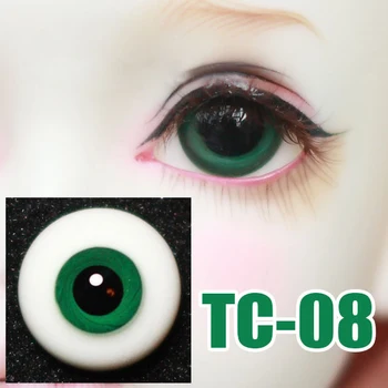 

Doll eyes black Eye pupil no stripes dark green eyes for 1/3 1/4 1/6 BJD SD DD Uncle doll safety eyes doll accessories TC-08
