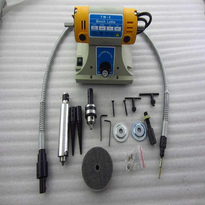 TM 2 benches lathe buffing motor rpm 0 8000r/min Multi use polishing