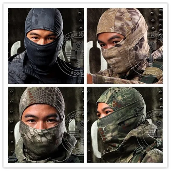 Chiefs Rattlesnake Balaclava Tactical Airsoft Hunting Outdoor Paintball Motorcycle Ski Cycling Protection Full Face Mask (7)