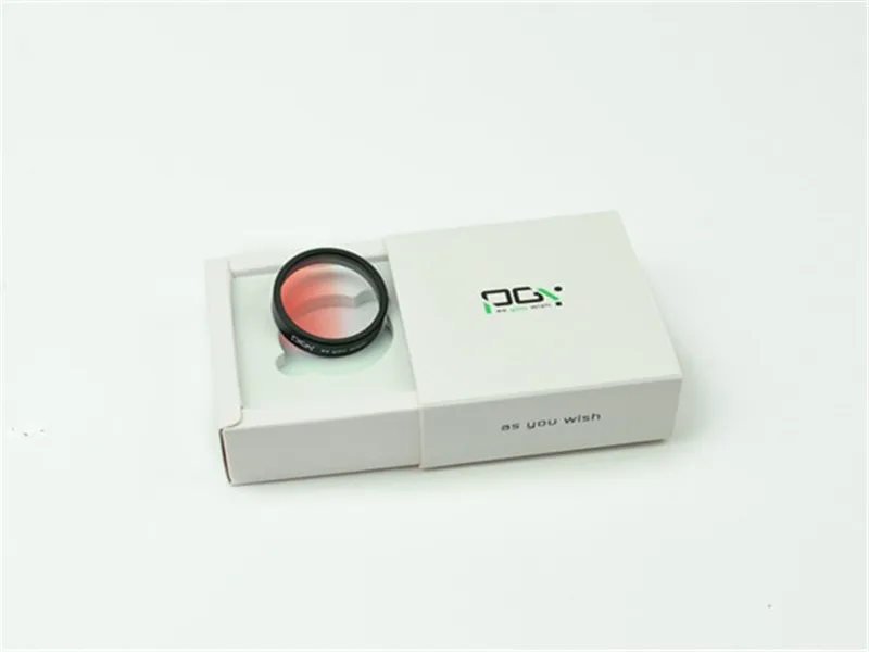 Filter Lens Colorful Gradient Filter Lens Gradient Red Orange Blue Gray For DJI Phantom 4 Phantom 3 Quadcopter Helicopter Parts