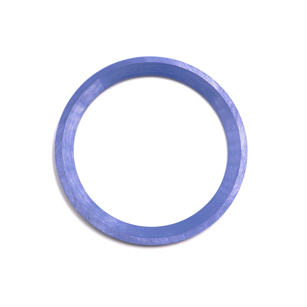 CARLYWET Wholesale Replacement Blue With Gold Writings Ceramic Bezel 38mm Insert made for Submariner GMT 40mm 116610 LN