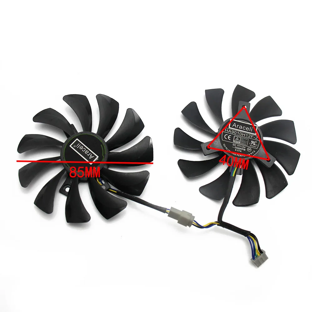 Охлаждающий вентилятор для видеокарты MSI GeForce GTX 1660 1660Ti RTX 2060 VENTUS XS