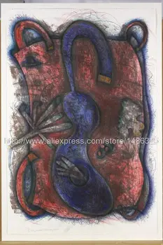 

Home Decoration Panel Canvas Paintings Realistic Landscape abstract Decorative Painting Robert Motherwell American