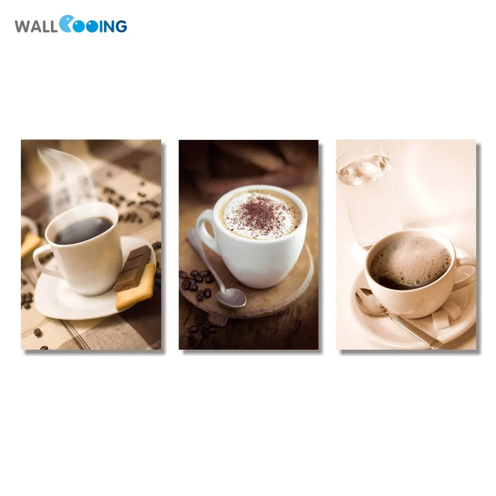 3 piece canvas art bar cafe oil painting wall art decorations living