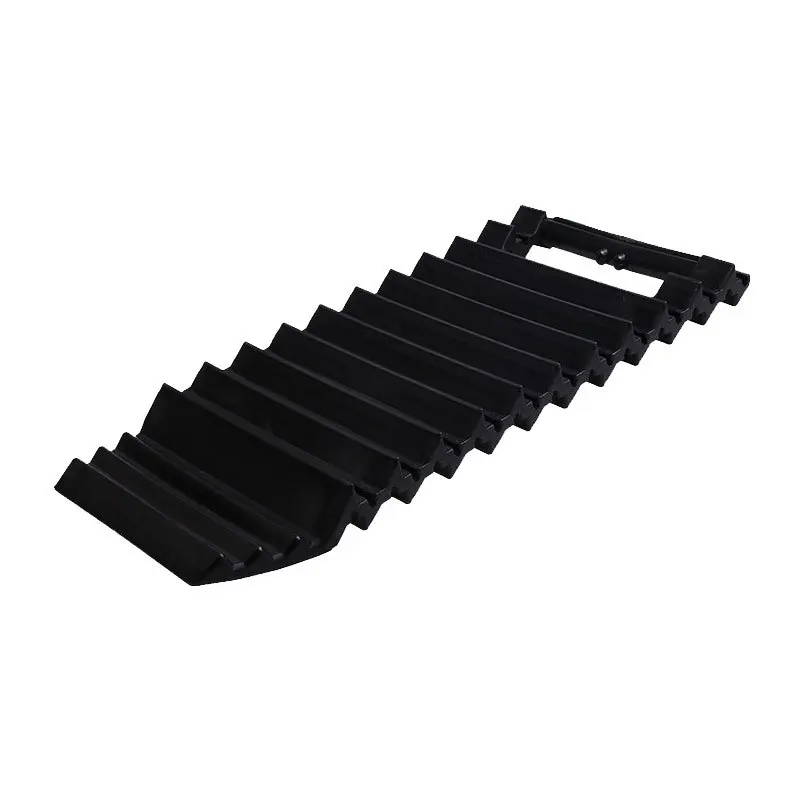 

2pcs Blcak ABS Car Snow Tire Wheel Mat Anti-skid Chains Plate Tools Auto Snow Chains Car Snow Mud Tire Traction Mat 33*15*2.5cm