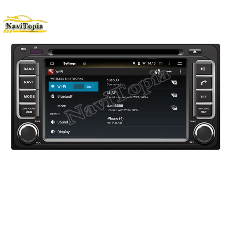 Cheap NAVITOPIA 4G RAM 32G ROM Octa Core Android 9.0 Car DVD Player GPS Navigation for Toyota HIACE for Toyota Ielas for Fortuner 7