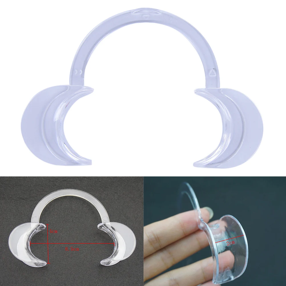 Teeth Openings Mouth Gag Stuff Mouth Gaged For Women, Clear ABS Open