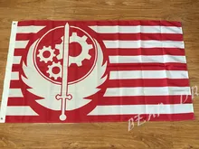 3X5FT Brotherhood of Steel flag Game Decoration Events Banner custom flag 100D free shipping