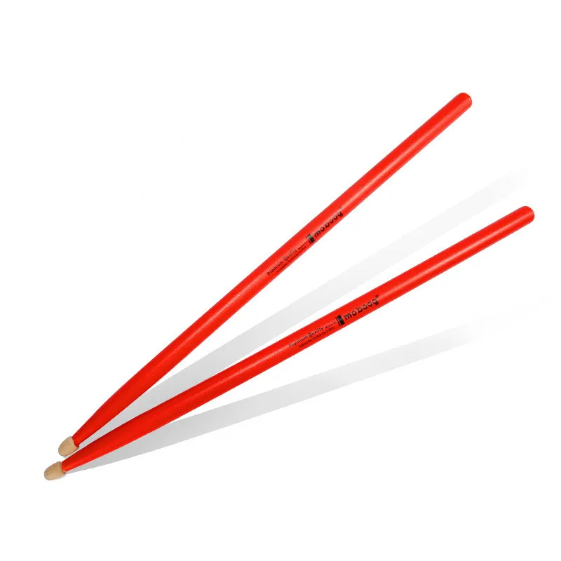 Red 7a 1 пара 5A 7A легкие противоскользящие профессиональные барабанные палочки ударные инструменты аксессуары - Цвет: Red 7a