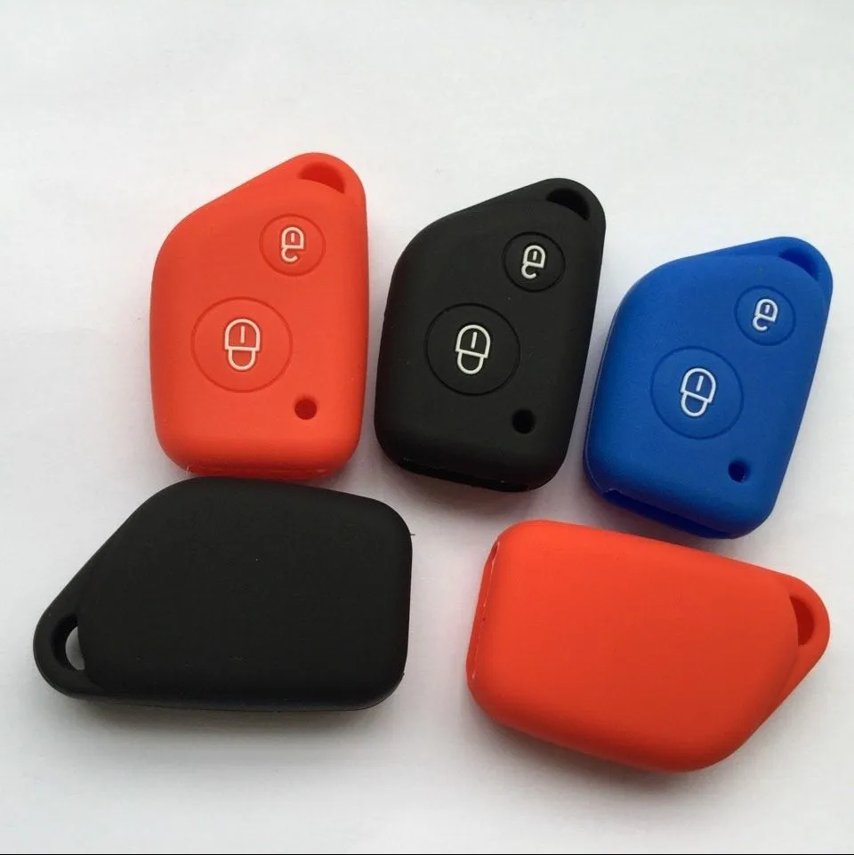 Funda силиконовый LLave ключ чехол КРЫШКА ДЛЯ Citroen Berlingo Xsara Picasso Saxo для Peugeot 106 205 206 ключа