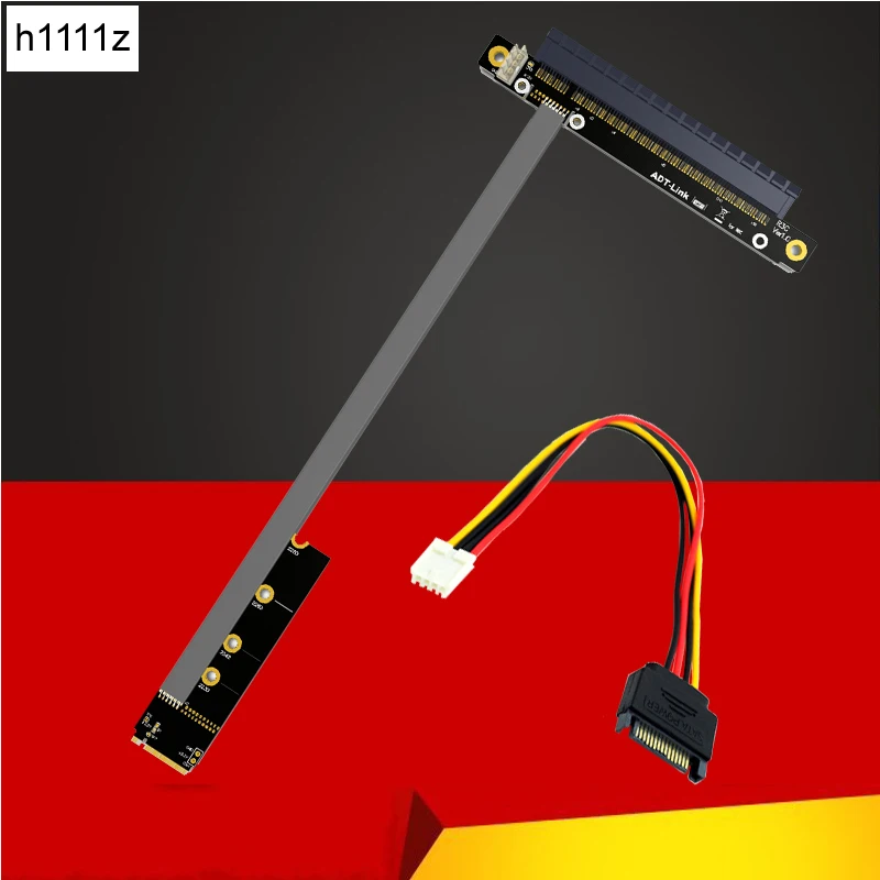 Кабель PCI E 3 0x1 к M2 кабель NGFF переходник карта кабели видеокарта Удлинительный для