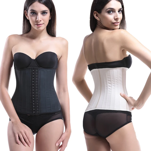 Latex Waist Trainer Corset Belly Slim 3