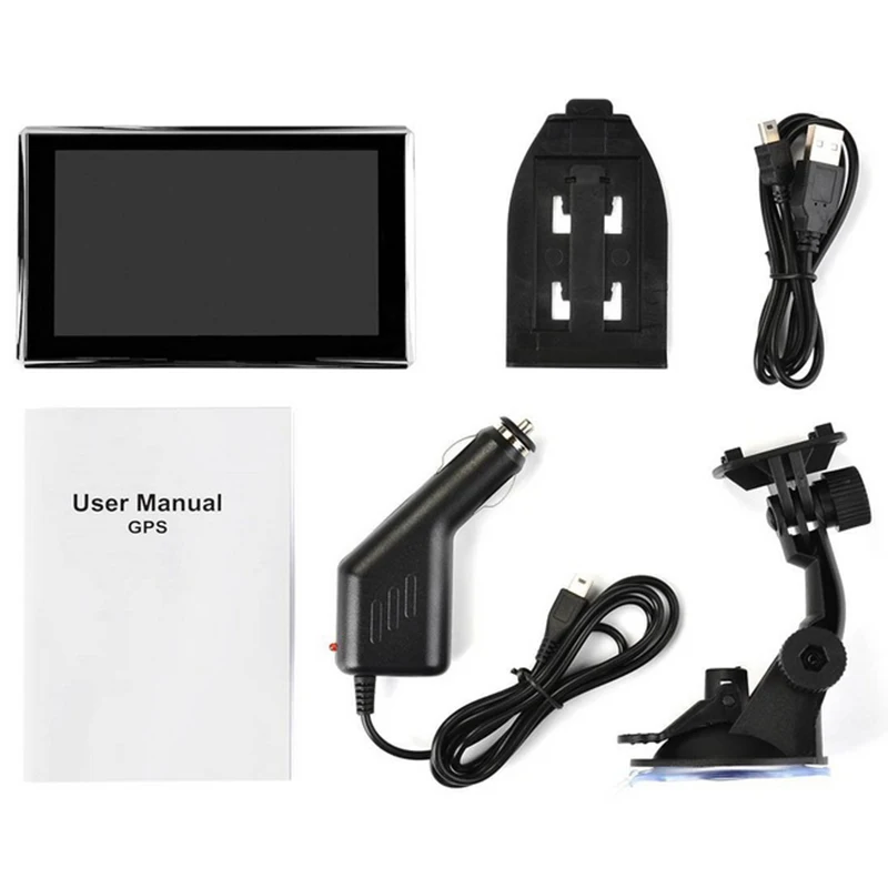 5 Inch Car GPS Navigation Navigator for Tourist (6)
