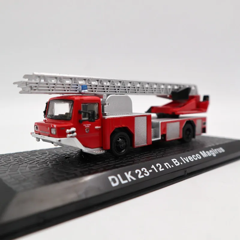 Atlas 1/72 DLK 23-12 n. B. Iveco Magirus пожарная машина литая под давлением модели игрушки автомобиль Ограниченная серия Коллекция Красный