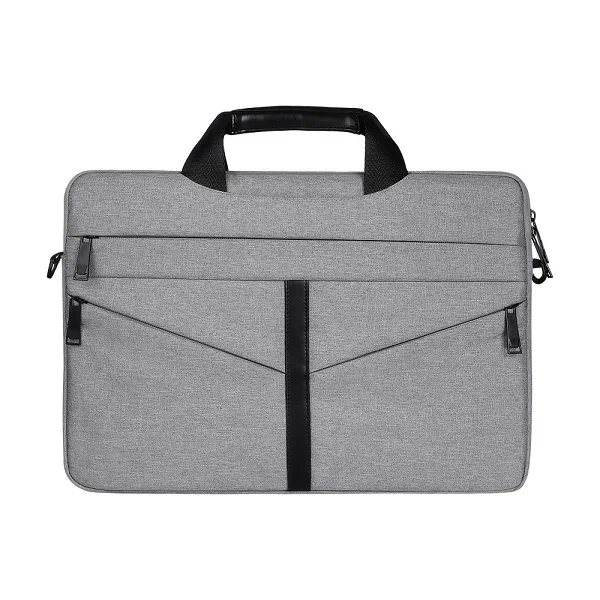 13,3 15,6 дюймов сумка на плечо для E5450 Dell Xps для женщин и мужчин чехол для ноутбука Hp Pavilion G6 Envy M6 Spectre X360 - Цвет: Light Gray