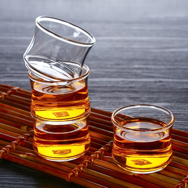 40ml*6 Glassware Glass cup set Borosilicate glass Kung Fu Tea Set