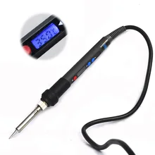 90 Вт 936 цифровой электрический паяльник Бессвинцовая температура Регулируемая Мини паяльная станция подсветка ЖК ПАЯЛЬНЫЕ НАКОНЕЧНИКИ