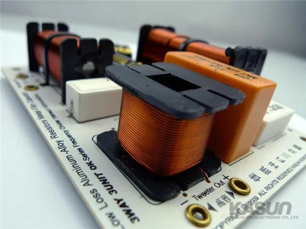 1 шт. 3 сторонний Hi Fi аудио кроссовер с делителем частоты OK 3801C твитер/Mid/Вуфер для
