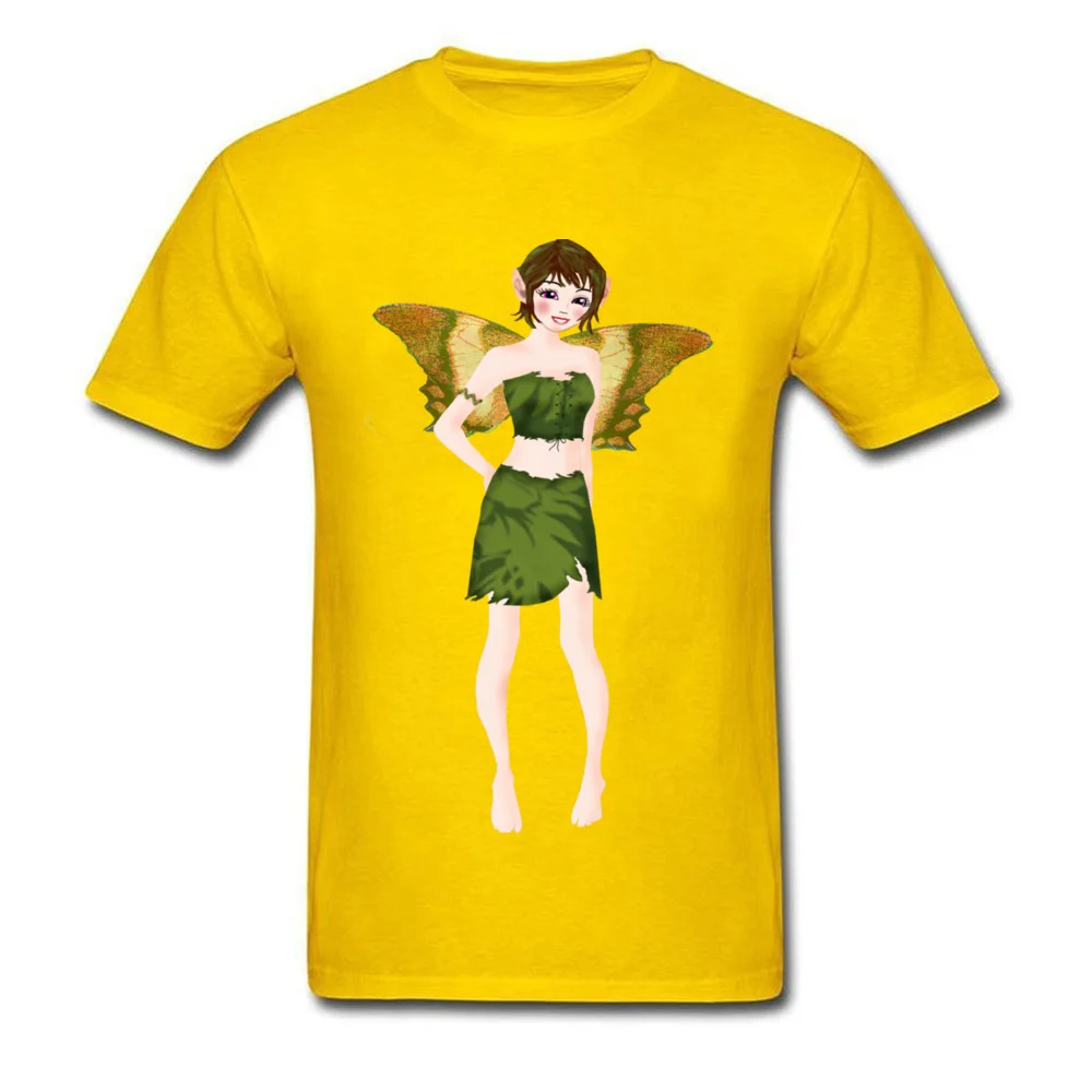 Little But Fierce Urban Fairy Summer 100% Cotton Fabric O Neck Tops T Shirt Short Sleeve Funny Clothing Shirt Funny Top T-shirts Little But Fierce Urban Fairy yellow