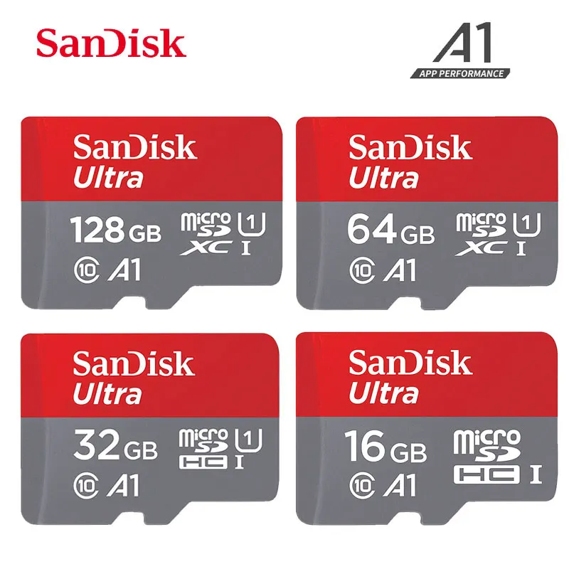 Sandisk MicroSDメモリカード,16GB,32GB,64GB,128GB,256GB,Microdxc,Extreme Pro,v30,u3 ,4k,uhd|Micro SD Cards| - AliExpress