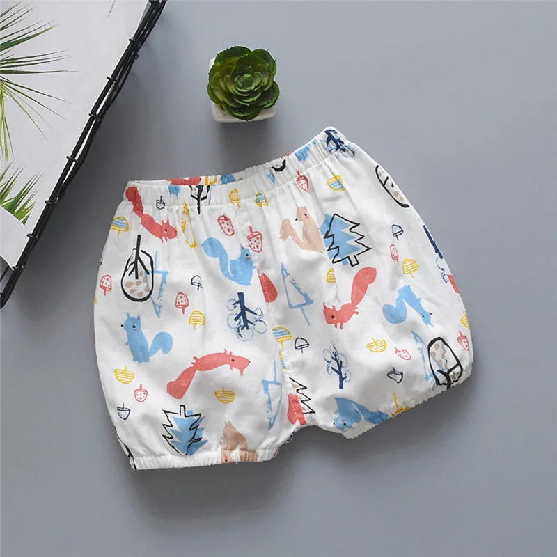 baby bloomers Toddler Baby Boys Girls Cartoon Animals Print Casual Elastic Shorts Summer pantalones cortos #4J25 (5)