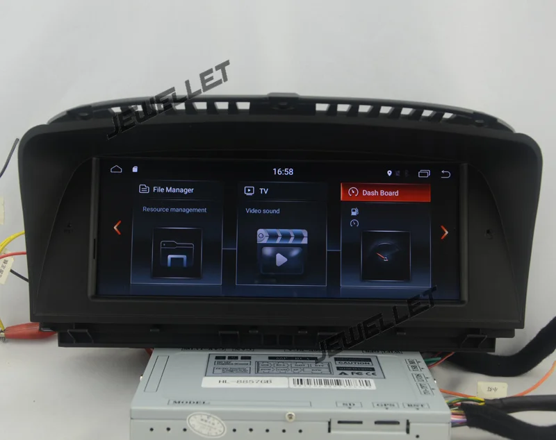 

8.8" Quad core 1024*600 HD screen Android 7.1 Car GPS radio Navigation for BMW 7 series E65 E66 2002-2008