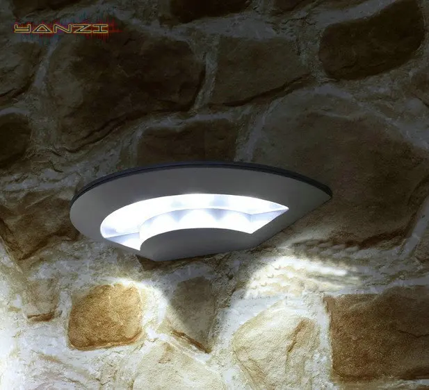 Outdoor Waterproof Cool White LED Wall Lamp Aisle Balcony Simple Garden Wall Light Outdoor Wall Sconce