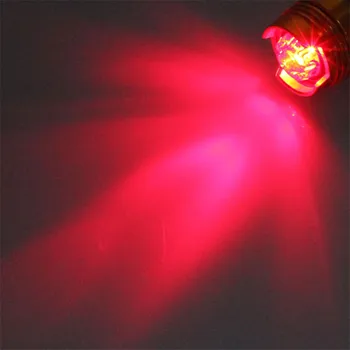 

High Quality 1PC Waterproof Red LED Bicycle Cycling Rear Tail Light Lamp 3 Modes