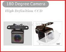 HD CCD 180 rearview font b camera b font to monitor front 3image back 1piecturer font