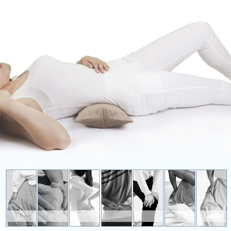 Tcare Многофункциональная портативная воздушная надувная подушка для боли в пояснице, Ортопедическая подушка для поддержки поясницы, путешествия, талии, колена