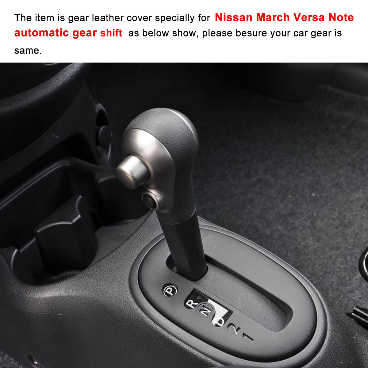 Чехол накладка на рычаг переключения передач для Nissan Tiida Sylphy Almera чехол из