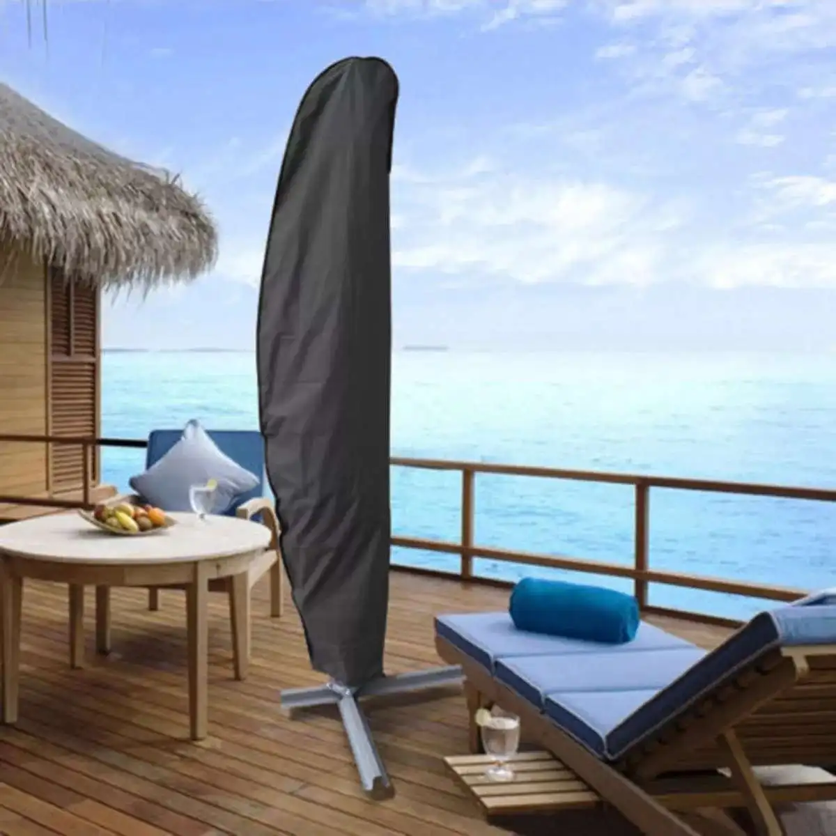 280 см высота зонтик банановый зонтик крышка водонепроницаемый ветрозащитный на открытом воздухе приют дождевики аксессуары