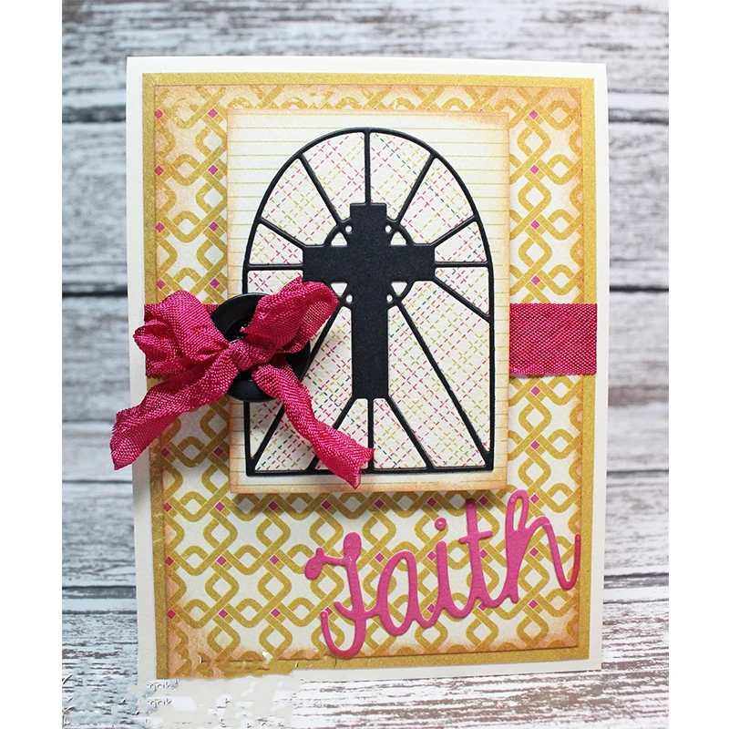 

Window Cross Metal Cutting Dies for DIY Scrapbooking Embossing Album Paper Cards Making Crafts Supplies Newest 2019 Diecuts