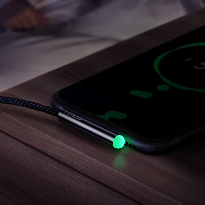 MCDODO سريع شحن USB نوع C كابل لسامسونج S10 s9 plus ملاحظة 9 Xiaomi OnePlus شاحن كابل USB C البيانات الهاتف المحمول كابل